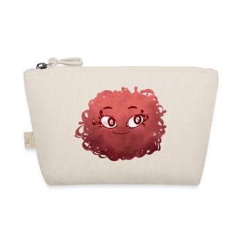 Little Pelota Monster n°3 – rot - Bio-Täschchen - Natur - Vorne