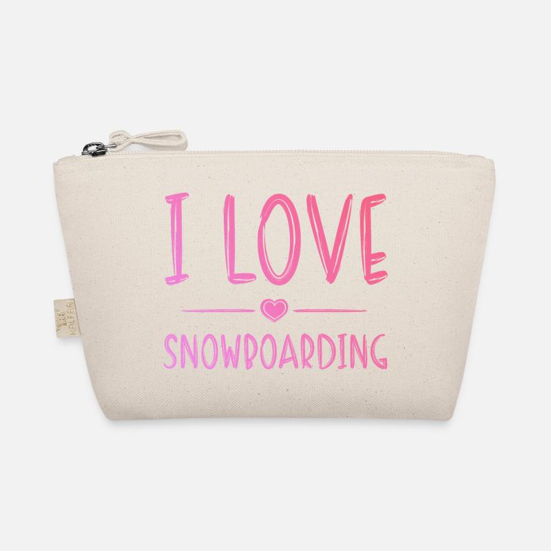 J’adore le snowboard Trousse biologique