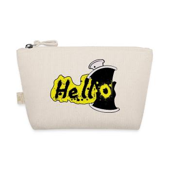 Hello Spray Effect - Organic Pouch - nature - Front