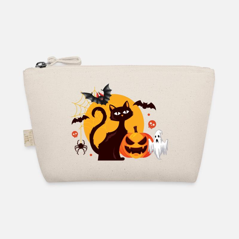 Halloween - Bio-Täschchen - Natur
