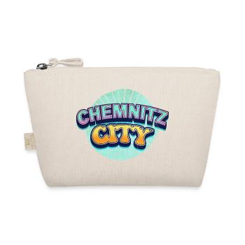 Chemnitz Germany City Font Pop Art Comic - Organic Pouch - nature - Front