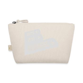 lets stay strangers quote - Organic Pouch - nature - Front
