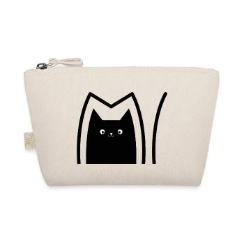 Katze_Comic_Style - Bio-Täschchen - Natur - Vorne