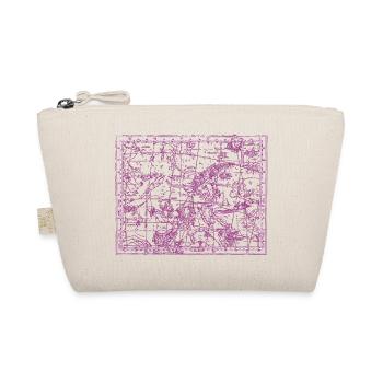 Zodiac Sign Star Map Astrology - Organic Pouch - nature - Front