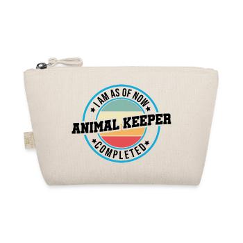I Am As Of Now Animal Keeper Completed Animal Love - Bio-Täschchen - Natur - Vorne