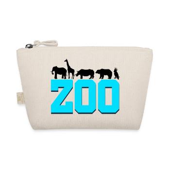 Retro Graphic Animal Keeper Zoo Keeper Animal Love - Bio-Täschchen - Natur - Vorne