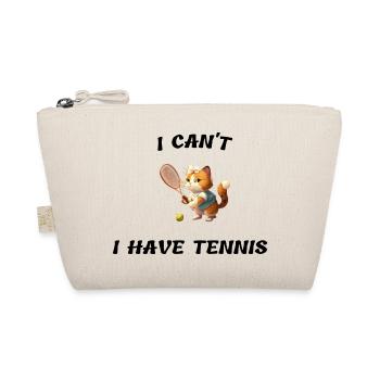 Je ne peux pas avoir de tennis - pour joueur de tennis - Trousse biologique - nature - Devant