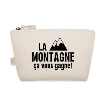 ski, skieur, fan de ski - Trousse biologique - nature - Devant