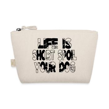 dog beagle dog gift love american flag present fun - Bio-Täschchen - Natur - Vorne