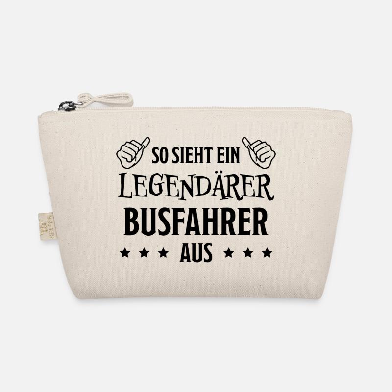 Busfahrer Beruf Lustiger Spruch Busfahrer Geschenk - Bio-Täschchen - Natur