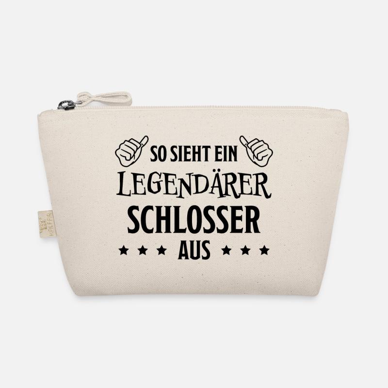 Schlosser Beruf Lustiger Spruch Schlosser Geschenk Bio-Täschchen