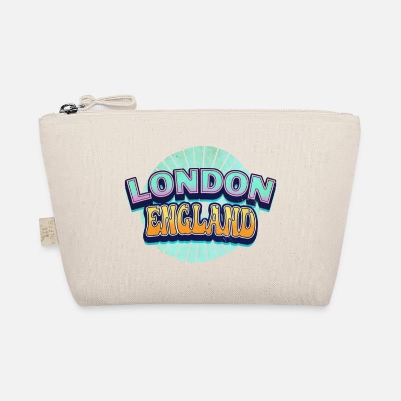 Londres Angleterre Royaume-Uni City Font Pop Art Comic Trousse biologique