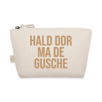 halt mal die klappe erzgebirge - Bio-Täschchen - Natur - Vorne