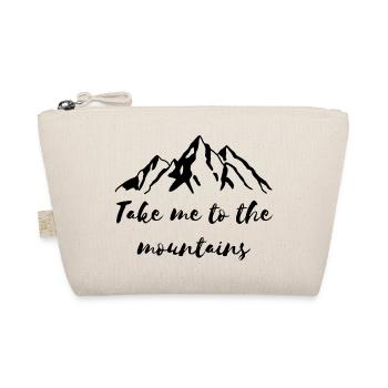 Take me to the mountains - Bio-Täschchen - Natur - Vorne