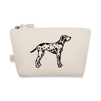 Hund Dog - Bio-Täschchen - Natur - Vorne