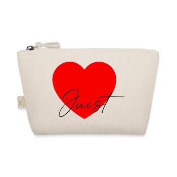 i Love Juist - Bio-Täschchen - Natur - Vorne