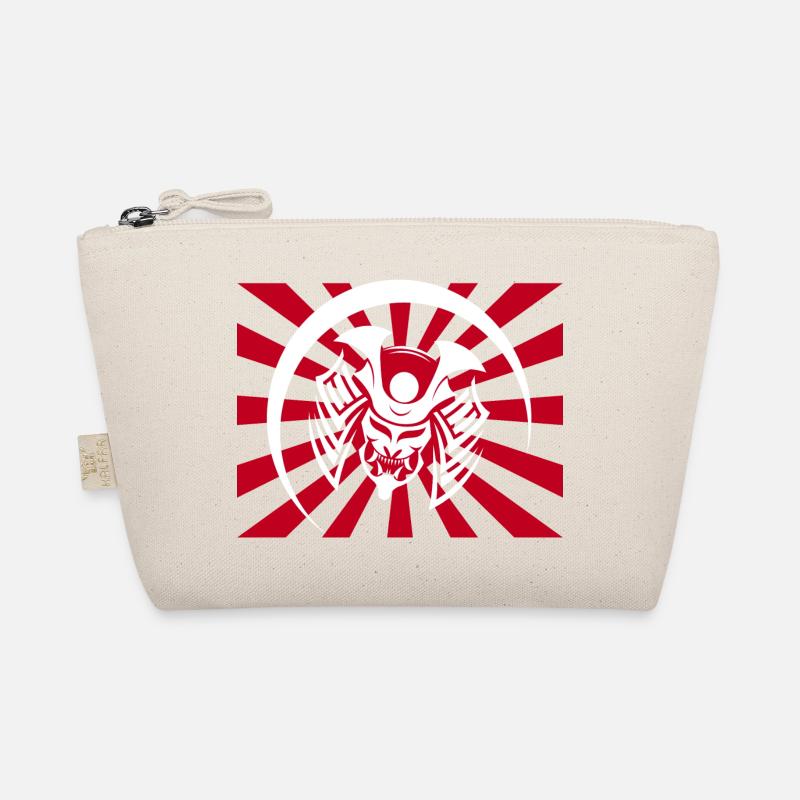 Samurai Samurai Mask Warrior Mask Oni Mask Organic Pouch