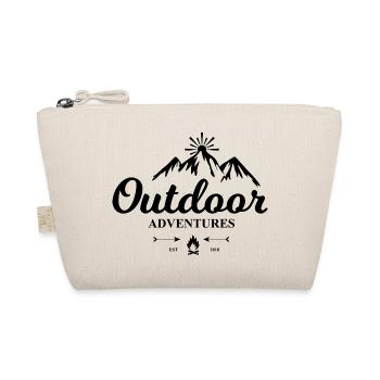 Adventure Travel Hiking Mountain - Organic Pouch - nature - Front