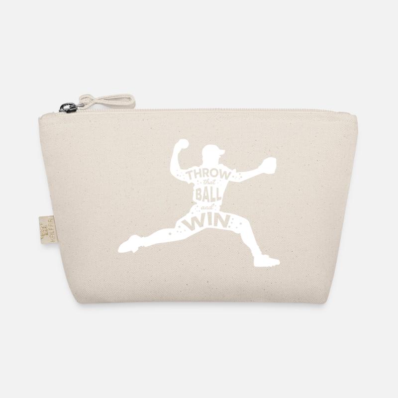 Baseball Spruch Bio-Täschchen