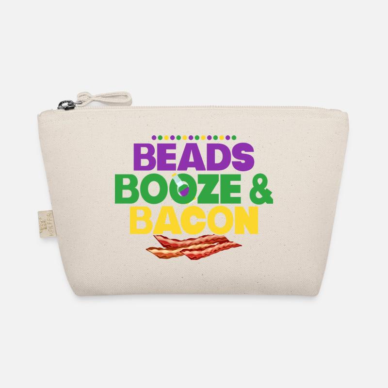 Beads Booze & Bacon Mardi Gras Parade Organic Pouch