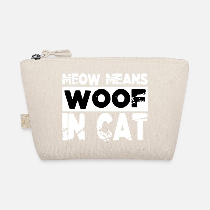 Idée cadeau Idée Présent Cheveux de chat T-shirts Humour Trousse biologique