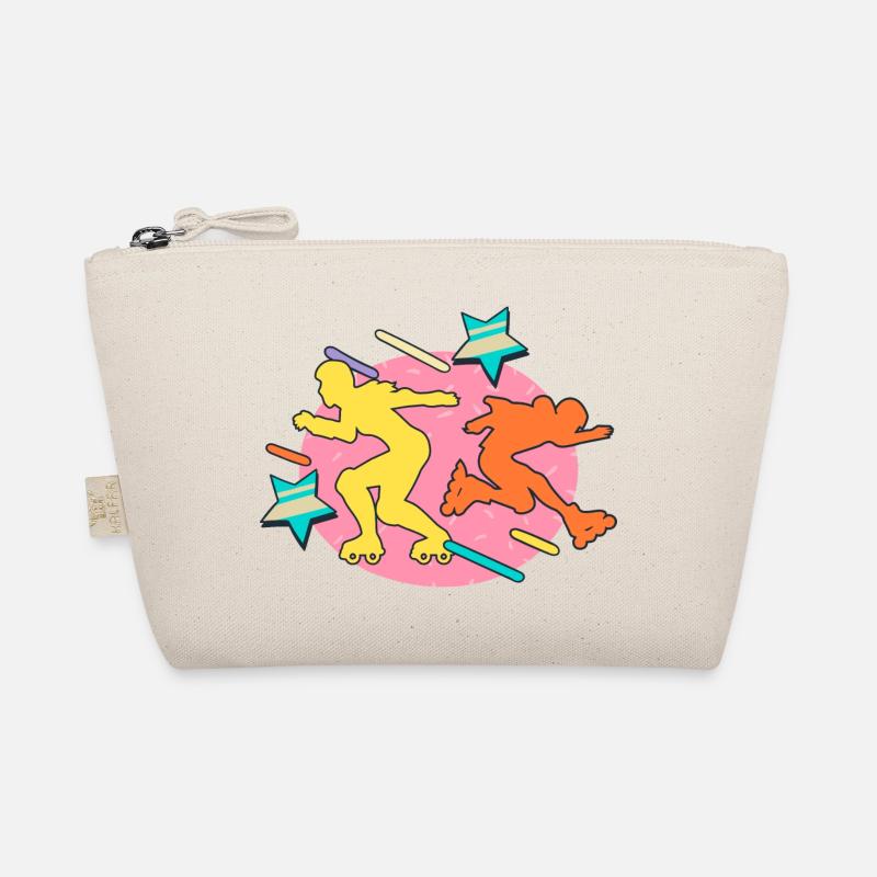 80s rollerbladers Organic Pouch