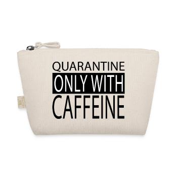 office geek coffee drink caffeine cool fun - Organic Pouch - nature - Front