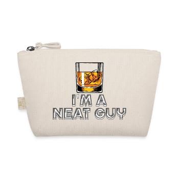 I'm a Neat Guy Whiskey Neat Bourbon Drinker - Organic Pouch - nature - Front