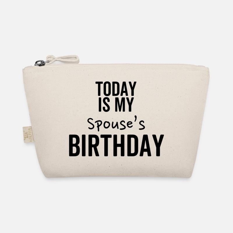 Heute ist der Geburtstag meines Ehepartners Bio-Täschchen