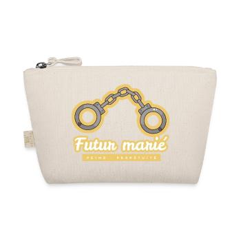 Futur Marié, peine perpétuité, Humour mariage EVG - Trousse biologique - nature - Devant