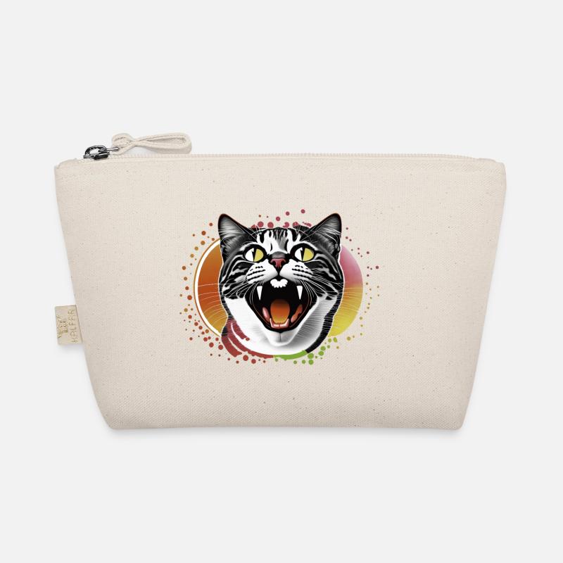 Katze - Bio-Täschchen - Natur