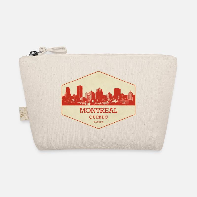 Sceau rétro de la Skyline de Montréal Trousse biologique