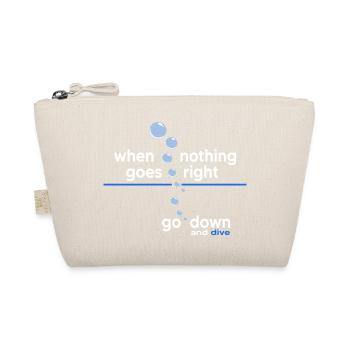 Diver Oxygen Apnea Diving Dive Time - Organic Pouch - nature - Front