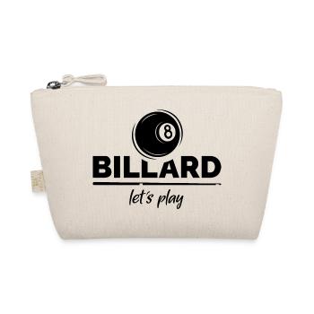 billard 8 ball pool fans Freudne Verein Team cup - Bio-Täschchen - Natur - Vorne