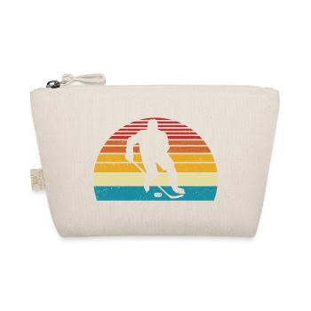 T-shirt rétro hockey hockey sur glace - Trousse biologique - nature - Devant