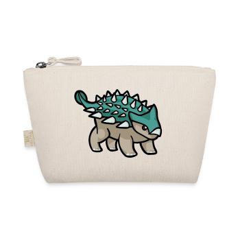 Spikey Boi, süßer Ankylosaurus, Dino, Dinosaurier - Bio-Täschchen - Natur - Vorne