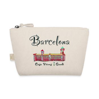 Barcelona, A. Gaudí, Casa Vicens, Spanien - Bio-Täschchen - Natur - Vorne