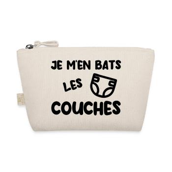 Je m’en bats les couches - Trousse biologique - nature - Devant