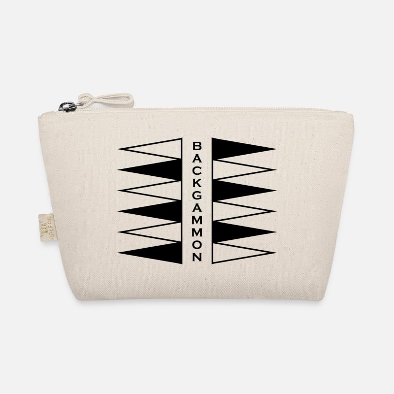 Boardgame Chess Backgammon Game Night Organic Pouch