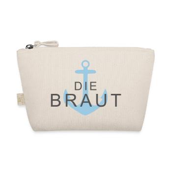 Die Braut Anker - Bio-Täschchen - Natur - Vorne