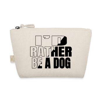 beagle lovers birthday present animal rights quote - Bio-Täschchen - Natur - Vorne