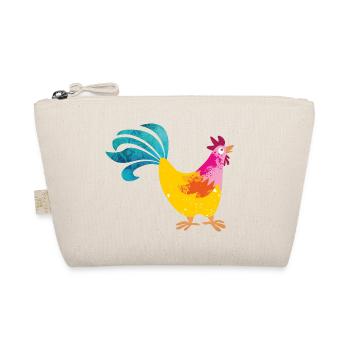 Rooster Farm Kids Colorful Farmer Farm Chef - Organic Pouch - nature - Front