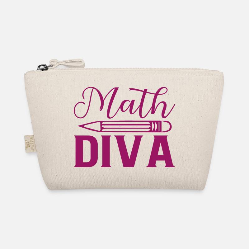 Math Diva, For all divas who love mathematics Organic Pouch