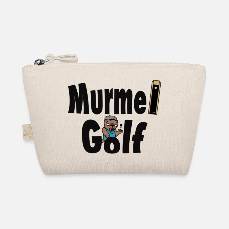Murmelgolf - Bio-Täschchen - Natur