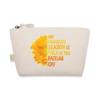 My favorite season is Fall of the Patriarchy - Organic Pouch - nature - Front