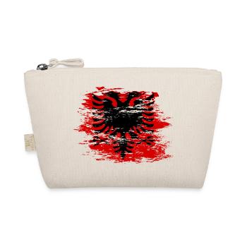 Drapeau de l’Albanie utilisé - Trousse biologique - nature - Devant