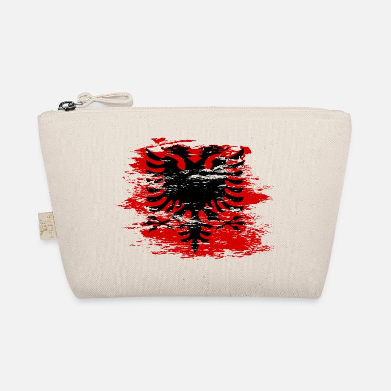 Drapeau de l’Albanie utilisé Trousse biologique