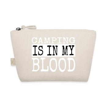 camping-car camping sweat à capuche camping blague présente - Trousse biologique - nature - Devant