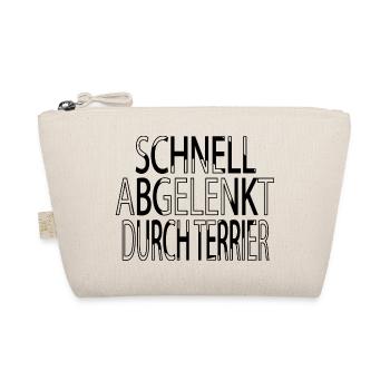 spaß zitat tier geburtstagsgeschenk bday witzig - Bio-Täschchen - Natur - Vorne