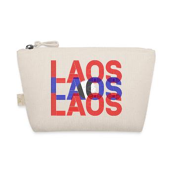 Laos Lao Laotian Flag Elephant Lao I Cadeau - Trousse biologique - nature - Devant